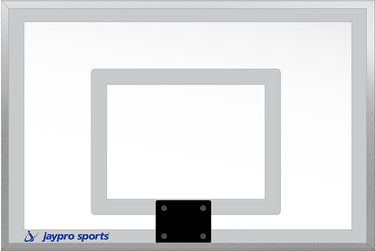 Backboard - Acrylic Replacement - Portable - (48 in.W x 32 in.H) (Outdoor)